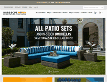 Tablet Screenshot of barbecueworld.com